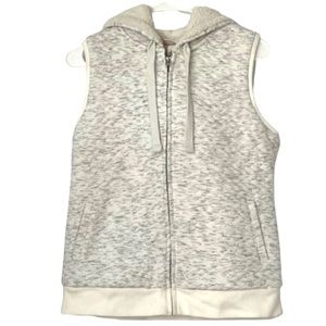 Merona Lined Outerwear Vest Hoodie Sweater Size Small